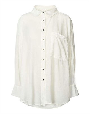 Noah Cotton Oversized Skjorte